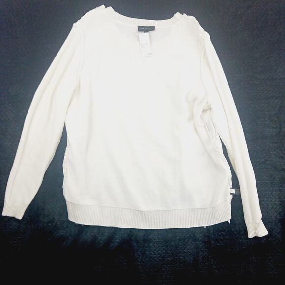 Sweater Size 18-20 Lace White Fairycore Romantic Quiet Luxury Classic Chic NWT - Picture 12 of 16